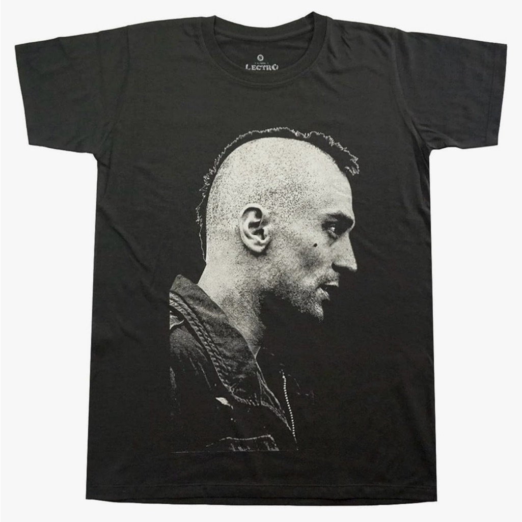 Lectro Men's Taxi Driver Movie Robert De Niro T-Shirt